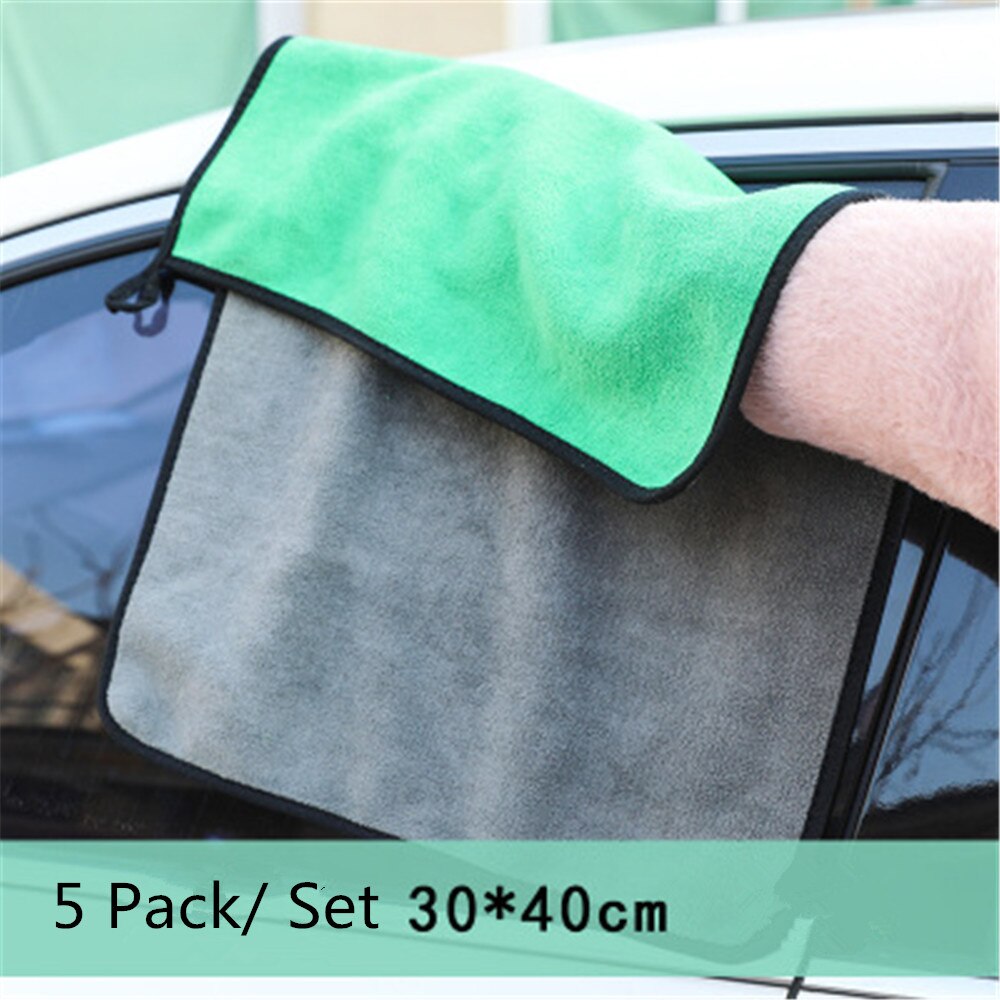 5 sztuk ściereczki robić czyszczenia samochodów z mikrofibry, ultra-gruby ręcznik robić wycierania auta ściereczka z mikrofibry robić samochodu i polerowania w domu mycie detalowanie