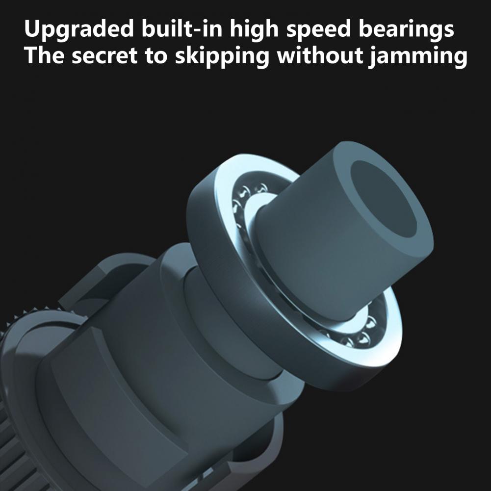 2 In 1 Adjustable Jump Rope Thickened Rope Weight Loss Cordless Smart Counting Single Skipping Rope for Outdoor