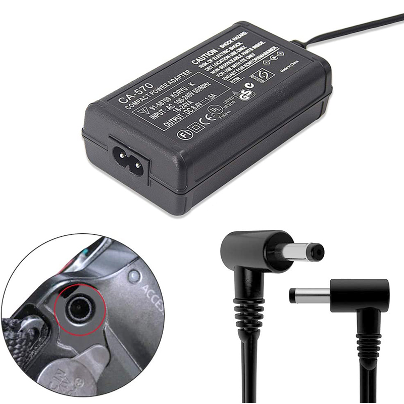 CA-570 CA570K AC adapter charger For Canon MV800 MV850i MV790 MV690 MVX300 MVX3i MVX1Si MVX4i MVX45i Digital Camera