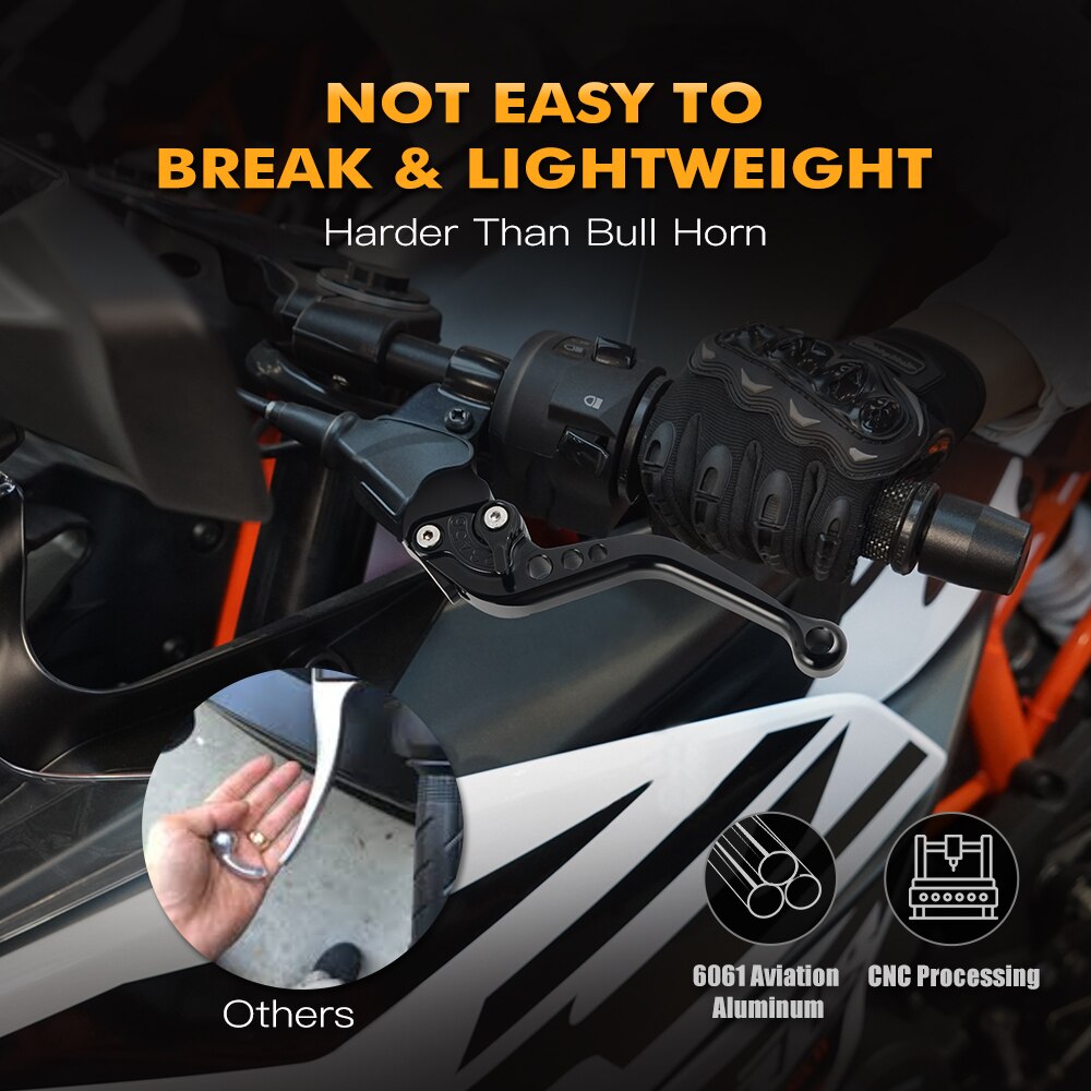 Motorrad Zubehör Bremse Kupplung Hebel Bremshebel Für KTM Herzog 125 200 390 RC390 RC 125 200 390 390 Abenteuer