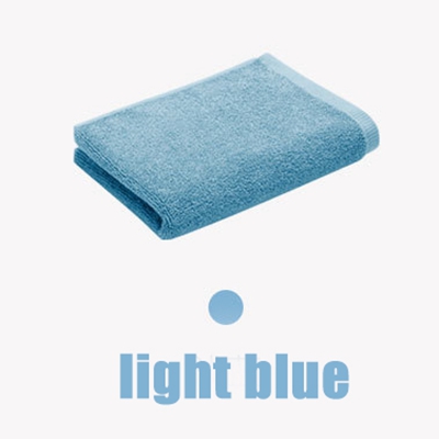 Toalla Original Xiaomi 100% algodón absorción de agua fuerte baño deportivo toallas suaves durables respetuosas con la piel Facecloth 32x70cm: light blue
