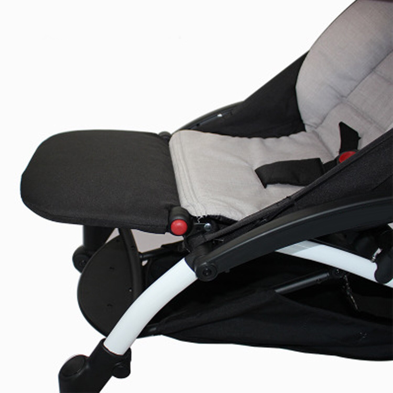 Barnvagnstillbehör förlänga fotstödsbräda fot förlängd sits pedalbräda för vovo yoya yoyo babysing chbaby babytime 21cm