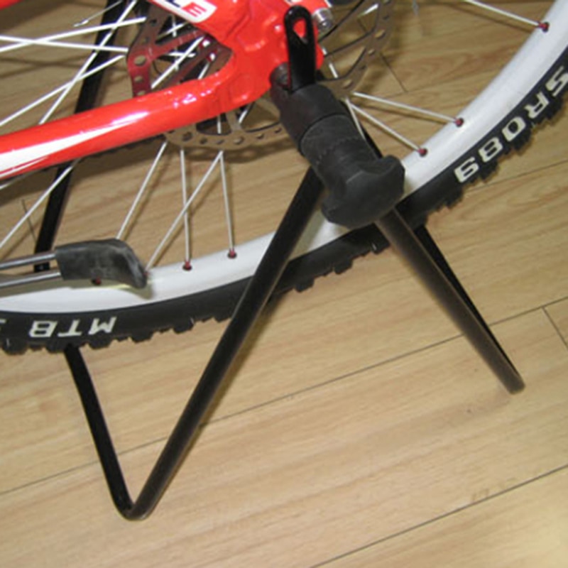 Universal Flexible Bicycle Bike Display Triple Wheel Hub Repair Stand Kick Stand For Parking Holder Folding