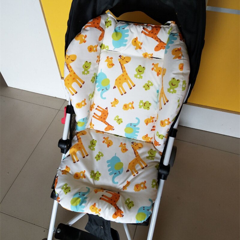 Universal- Baby Kinderwagen Sitz Abdeckung Baumwolle matt freundlicher Kinderwagen Warenkorb Hohe Stuhl Sitzkissen Baby Kinderwagen Kissen Kinderwagen Liner Pads