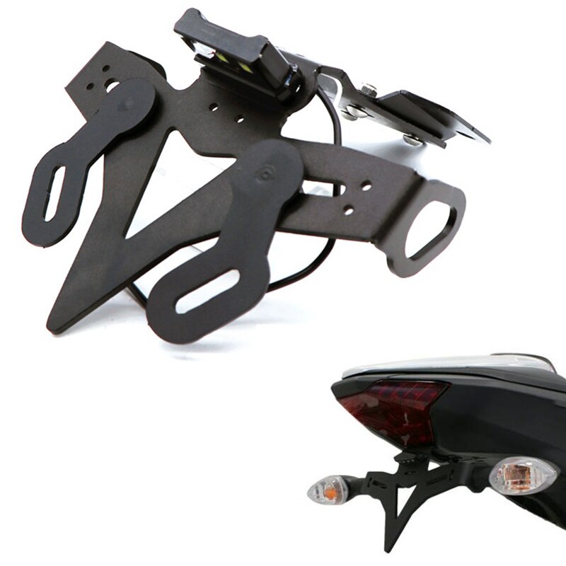 Motocicleta guardabarros eliminador de soporte para placa de matrícula para Yamaha MT 07 MT-07 FZ 07 FZ-07