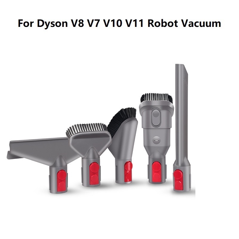 Para Dyson V7 V8 V10 V11 V12 V15 aspiradora Lat cabezal de succión cabezal de cepillo para colchón cepillo redondo pieza de cepillo suave