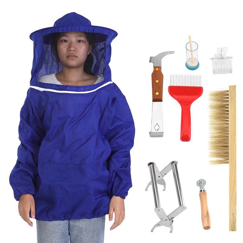 6 Soorten Professionele Bijenteelt Beschermende Jas Pak Bee Insect Voeden Benodigdheden Houden Imker Apparatuur Accessoire