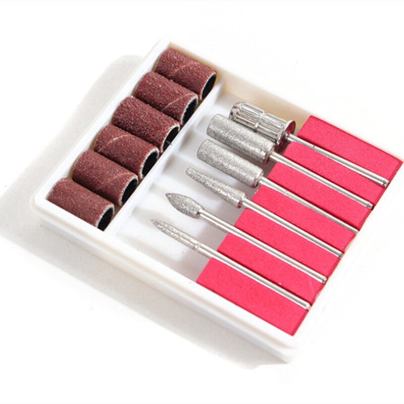 Torno uñas Máquina pulidora de uñas portátil, 30W, 20000RPM, lima de uñas eléctrica, pedicura, conjunto de herramientas para manicura, accesorios de uñas