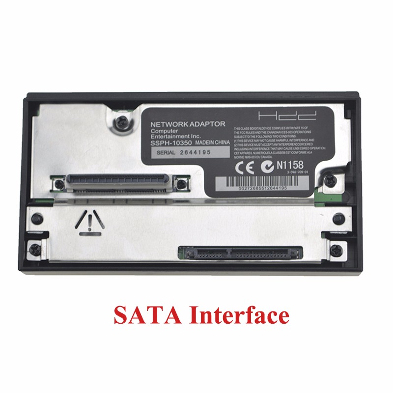 Network Adapter For PS2 Console Socket IDE SATA HDD Adaptor SCPH-10350 For Sony For Playstation 2 Fat Console Accessories: SATA