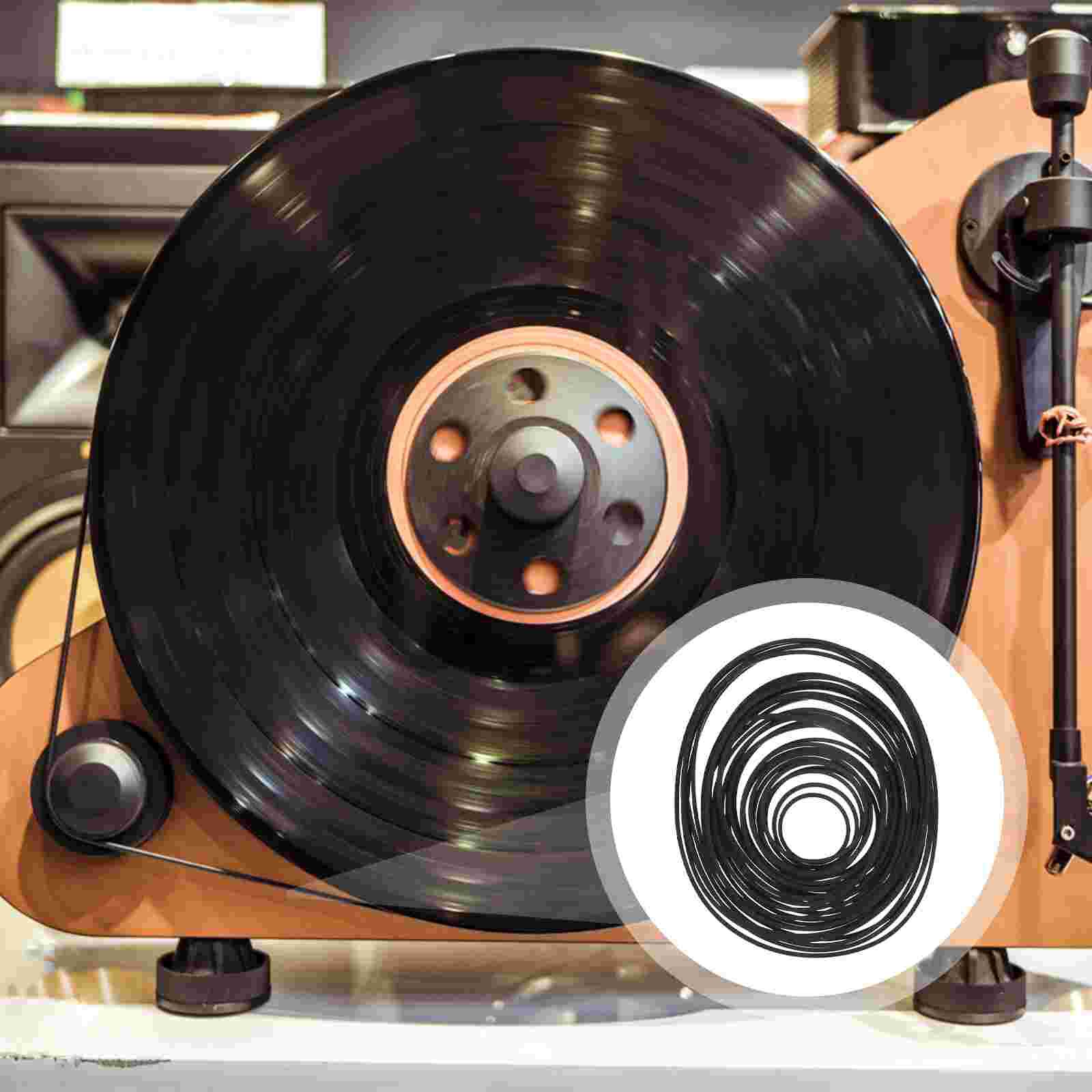 Ronde Rubberen Riem/Snaar Voor Platenspeler/Pickup, Dvd-Speler, Cassette Recorder, Draaitafel