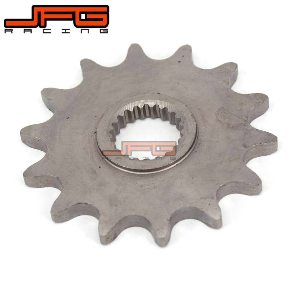 Piñón delantero para motocicleta, accesorio para Motocross, Enduro, Supermotard, 14T, CR CRF CR125R 2004-2007 CRF250R CRF250X 2004