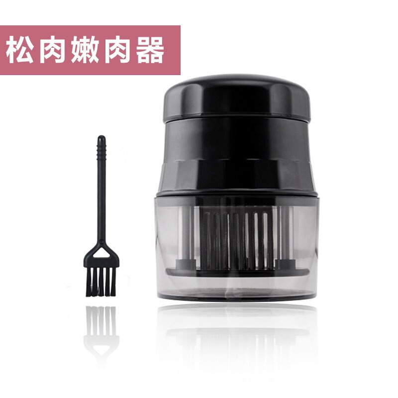 Biffmörare i rostfritt stål med skyddshölje mörningsnål trasig sena nålmörare gratis rengöringsborste