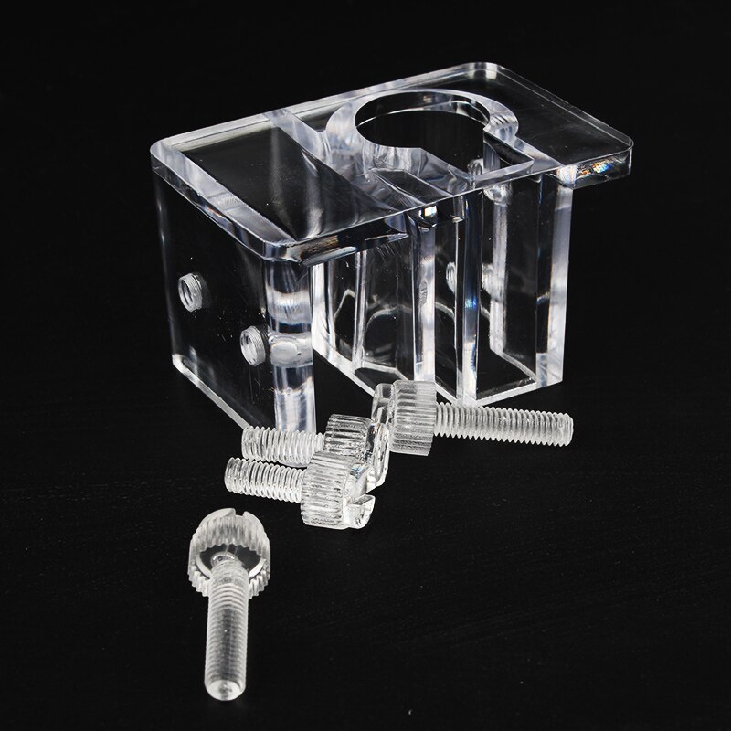 1 stk luft vandrør klip filtrerings montering filter slange rør holder akvarie klar fiksering klemme glas akvarium bøjle: Default Title