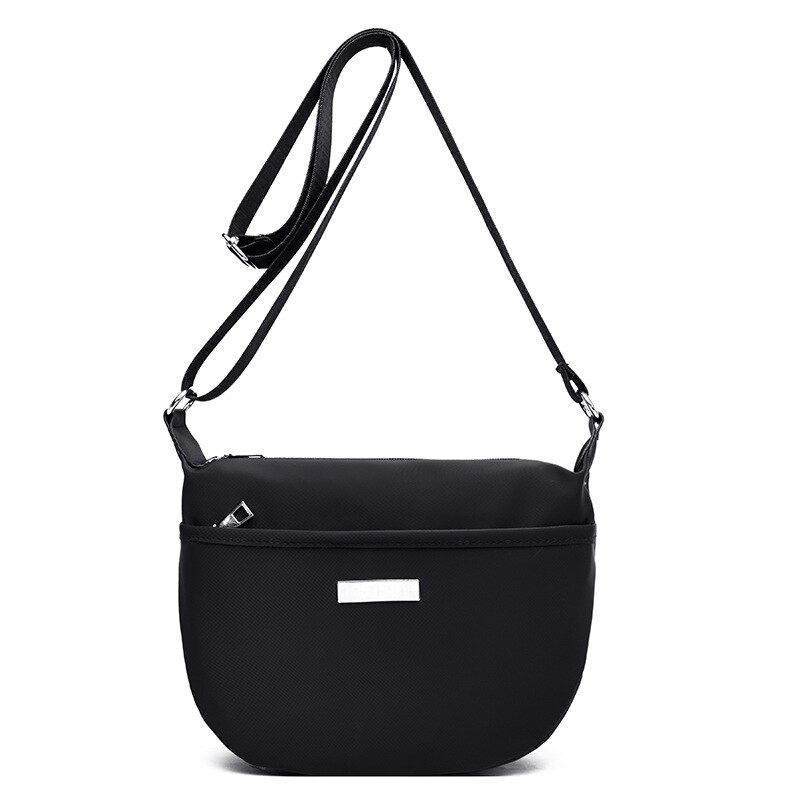 Yogodlns Schwarz Nylon Schulter Taschen Frauen Handtasche Klassische Sport Umhängetasche Schulranzen Damen Kreuz-körper Schlinge tasche: Ursprünglich Titel