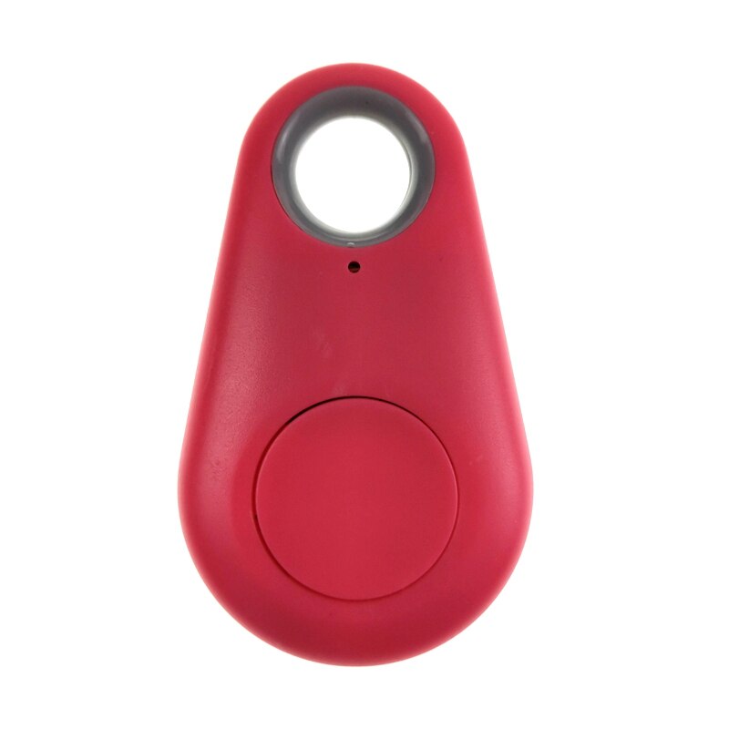 Draadloze slimme tracker, sleutelzoeker, anti-verloren alarm, tracker, kindertas, portemonneezoeker, app, gps-record, anti-verloren bluetooth-locator: Rood