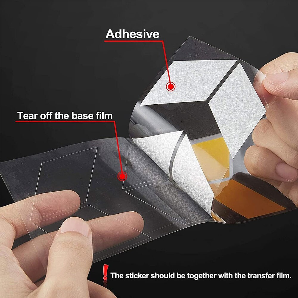 Universele Motorfiets Sticker Met Pijlen, Flash Plak, Waterdicht, Olie Bestand, Reflecterende Sticker, Motorfiets Tape, Sticker