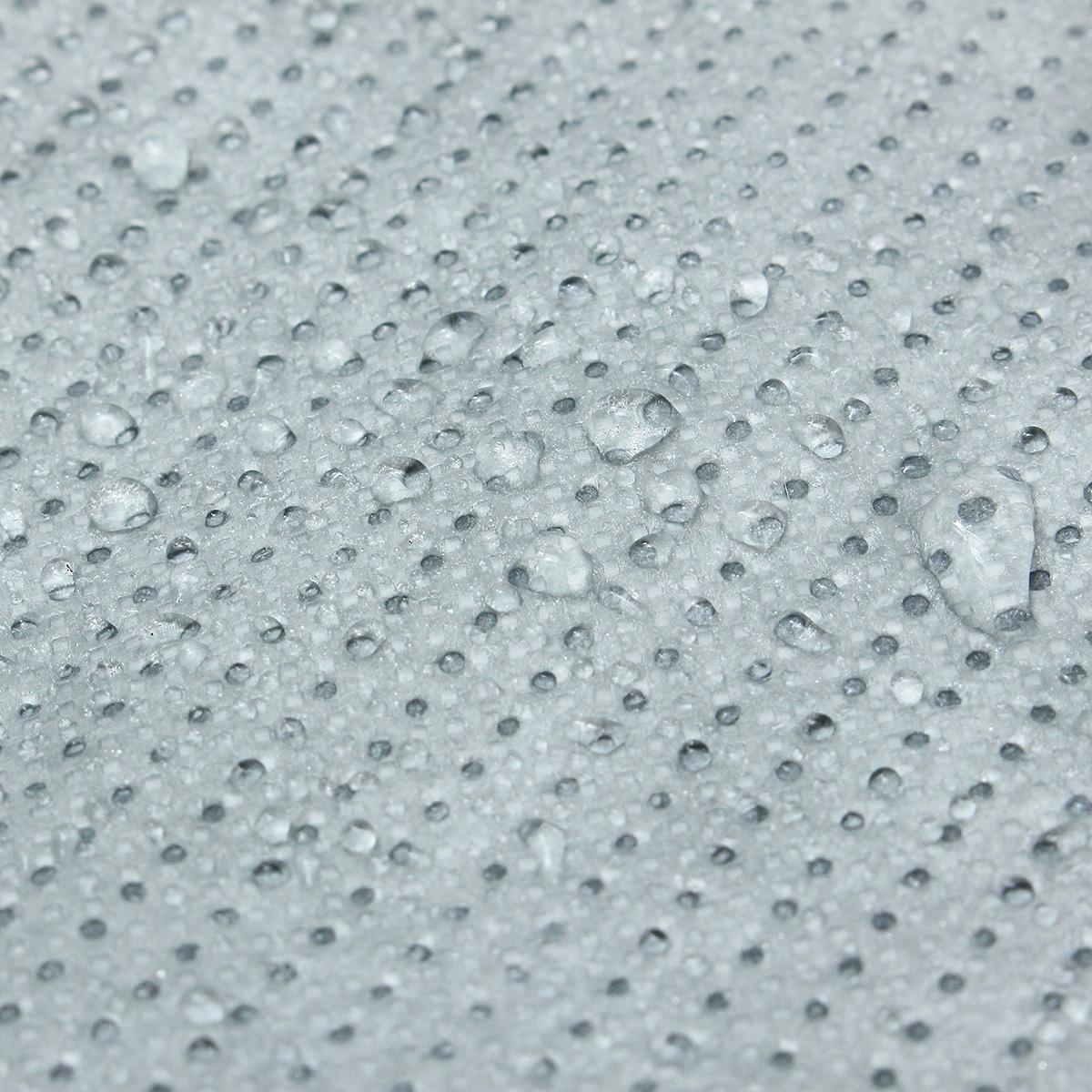 Grey Waterproof Caravan Tailer Towing Hitch Coupling Lock Cover Reflective Coating Material Rain Dust Protect