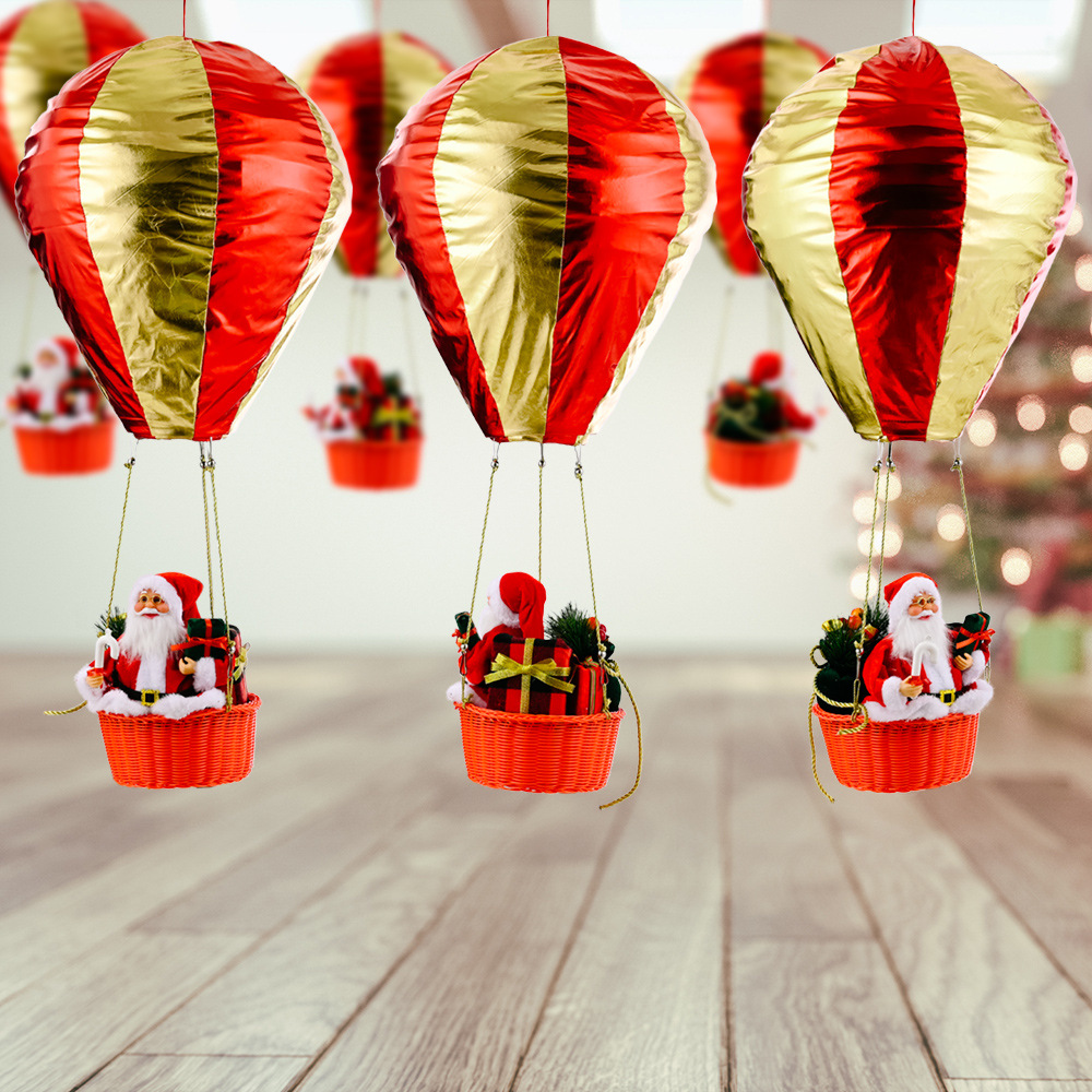 Kerstversiering Kerstman Air Ballon Decor Kerst Ornamenten Voor Thuis Winkelcentrum Hotel Plafond Decoratie