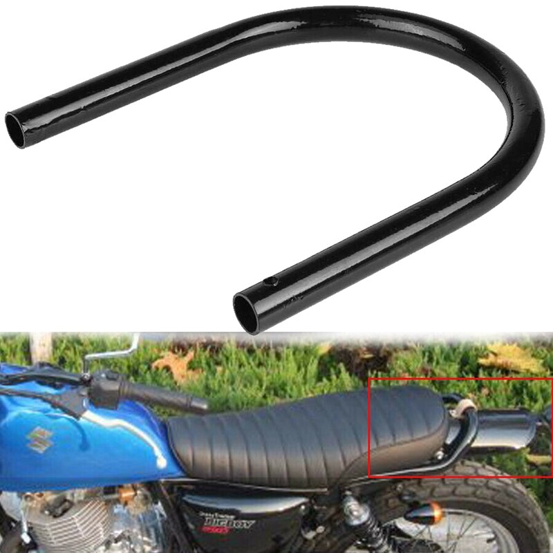 Motorcycle Rear Seat Seat Frame Mounting Bracket Frame Loop Hoop Mount Assembly (210mm Straight)