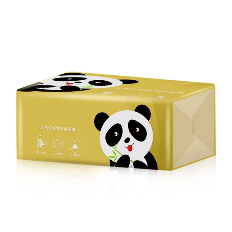 6PCS Silky Smooth Soft Premium 3-Ply Toilet Paper Kitchen Toilet Facial Tissues