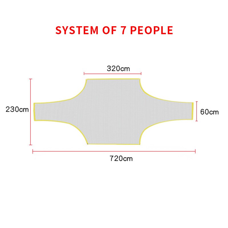 Draagbare 5/7/11 Persoon Voetbal Game Doelman Voetbal Netto Doel Voetbal Gate Outdoor Netto Voetbal Voetbal Training Doel