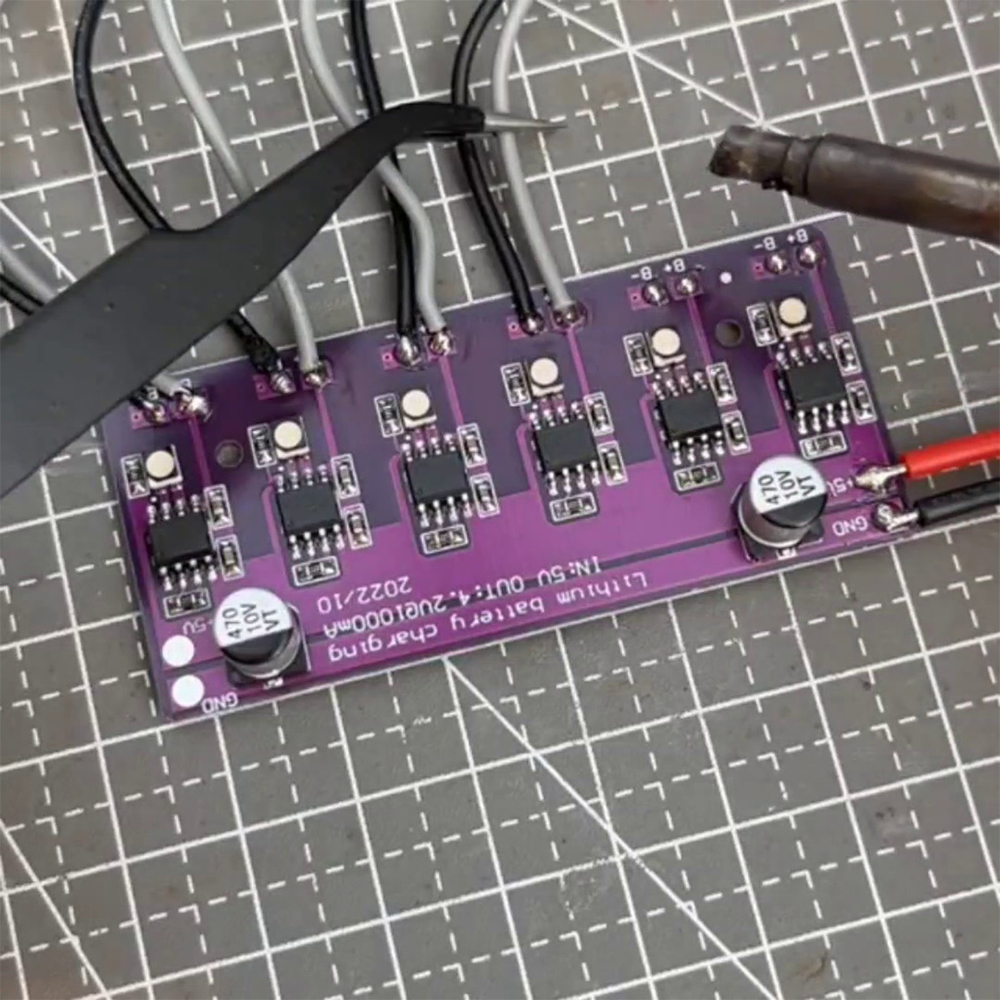 5 V 1A Oplaadmodule 4056 18650 Lithium Batterij Oplader Board Lading Ontlading Geïntegreerde Module Printplaat Scooter Accessoires