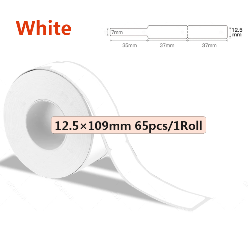 1 Rolle Bluetooth-Etikettendrucker Thermo-Etikettendrucker für MarkeID P15/P12 Phomemo D30 mit selbstklebendem Etikettenband Heimat Sekretariat: Y