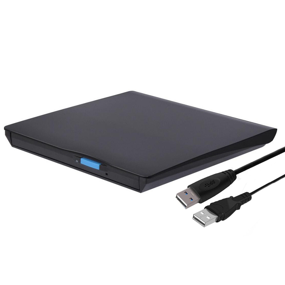 Grabador de DVD con CD-RW/DVD-RW externo, Unidad óptica para tabletas, PC, Mac, portátil, unidad delgada Win 7, 8, 10, USB 2,0