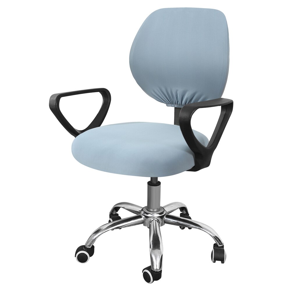 Junijour | elastiske stolebetræk roterende kontorcomputer skrivebordsstol stolebetræk aftagelige slipcovers: G248487