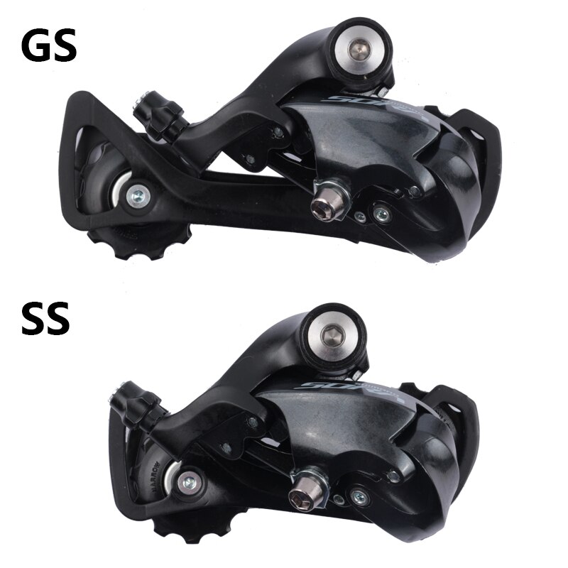 Shimano SORA-desviador trasero para bicicleta de carretera, jaula corta de 9 velocidades, compatible con amplio rango asequible, R3000