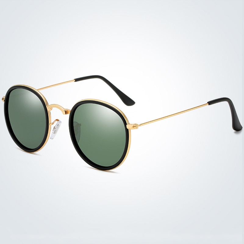 Eyewear Round Folding Sunglasses UV400 Sunglasses: Foldable Round