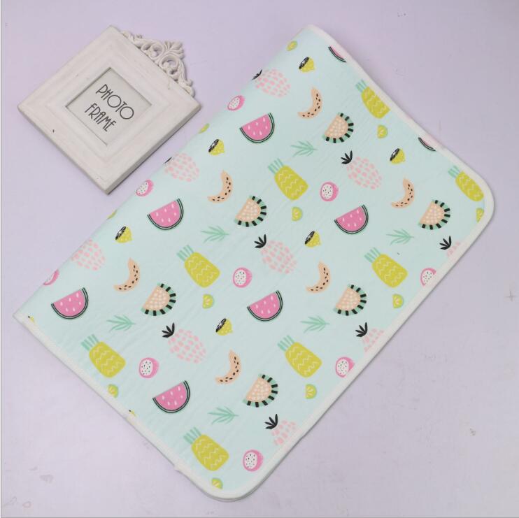 Portable Changing Pad Cover Baby Diaper Changing Mat Baby Washable Diaper Pad Diaper Changing Mat Reusable Wipes 70*120CM: Fruit