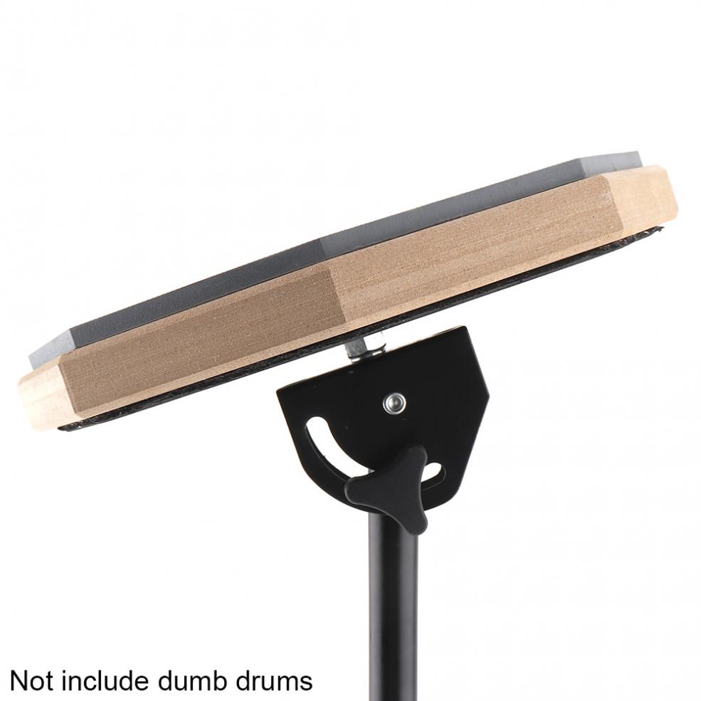 Full Metal Portable Aluminum Alloy Adjustment Foldable Floor Drum Stand Holder with Carry Bag for Jazz Snare Dumb