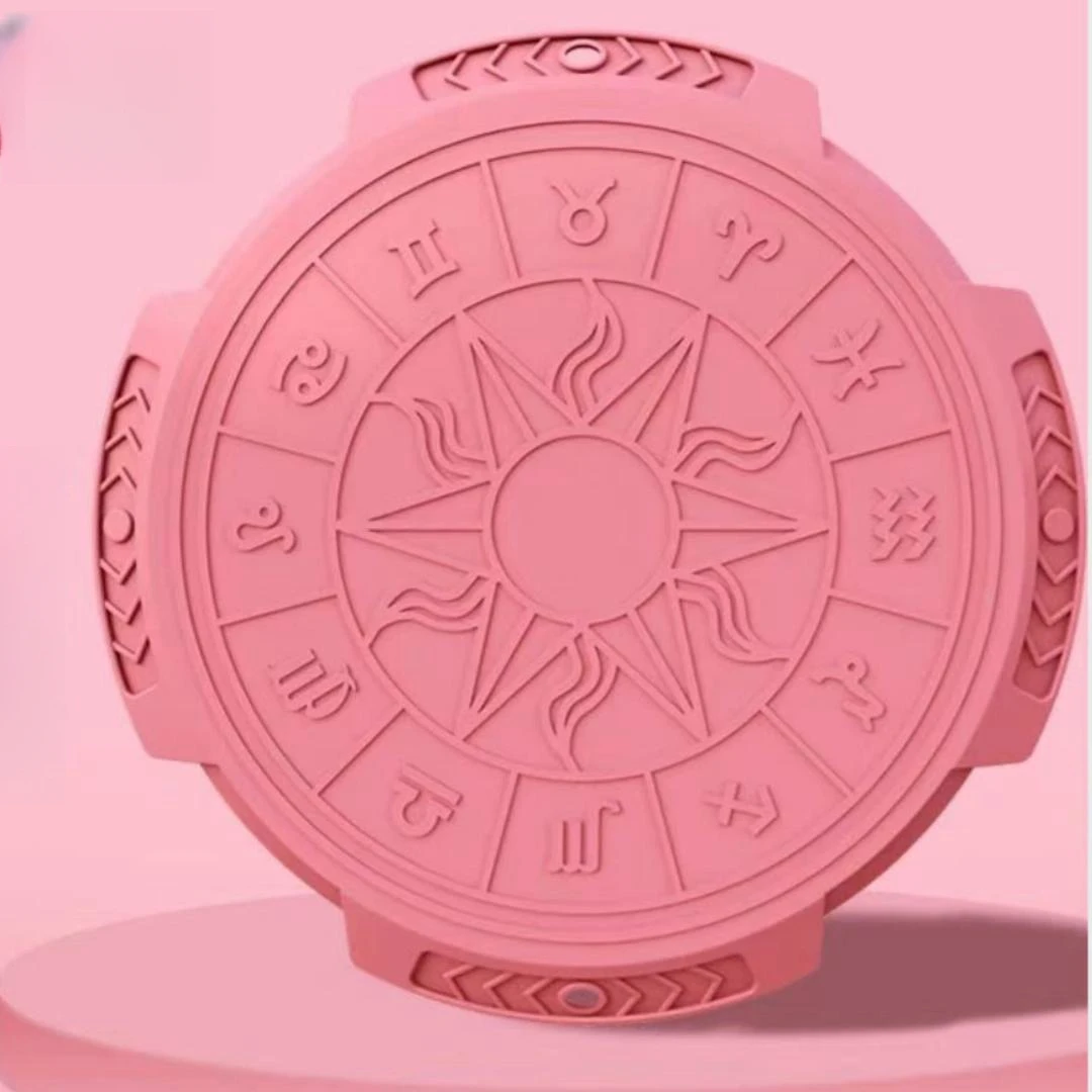 1 stks fitnessapparatuur Constellation twist taille schijf buikspier afslanken taille apparaat Stille fitness fitness schijf sport: Roze