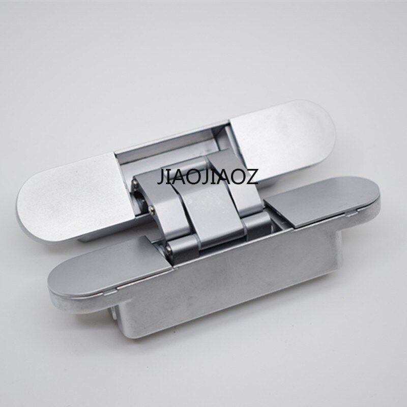 3Dadjustable Scharnier Huishoudelijke Hardware 180 Graden Scharnier Cross Verborgen Scharnier 2 Stukken Lager 60Kg