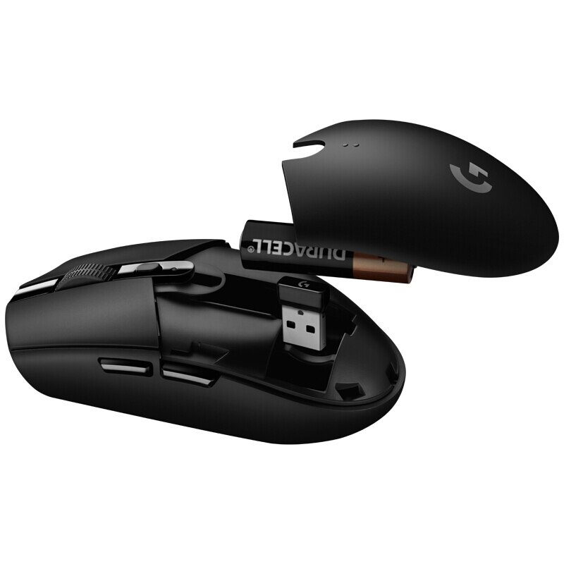 Logitech G304 G305 ratón inalámbrico 6 botones programables USB ratón inalámbrico héroe Sensor de 12000DPI ajustable Mouse óptico para juegos