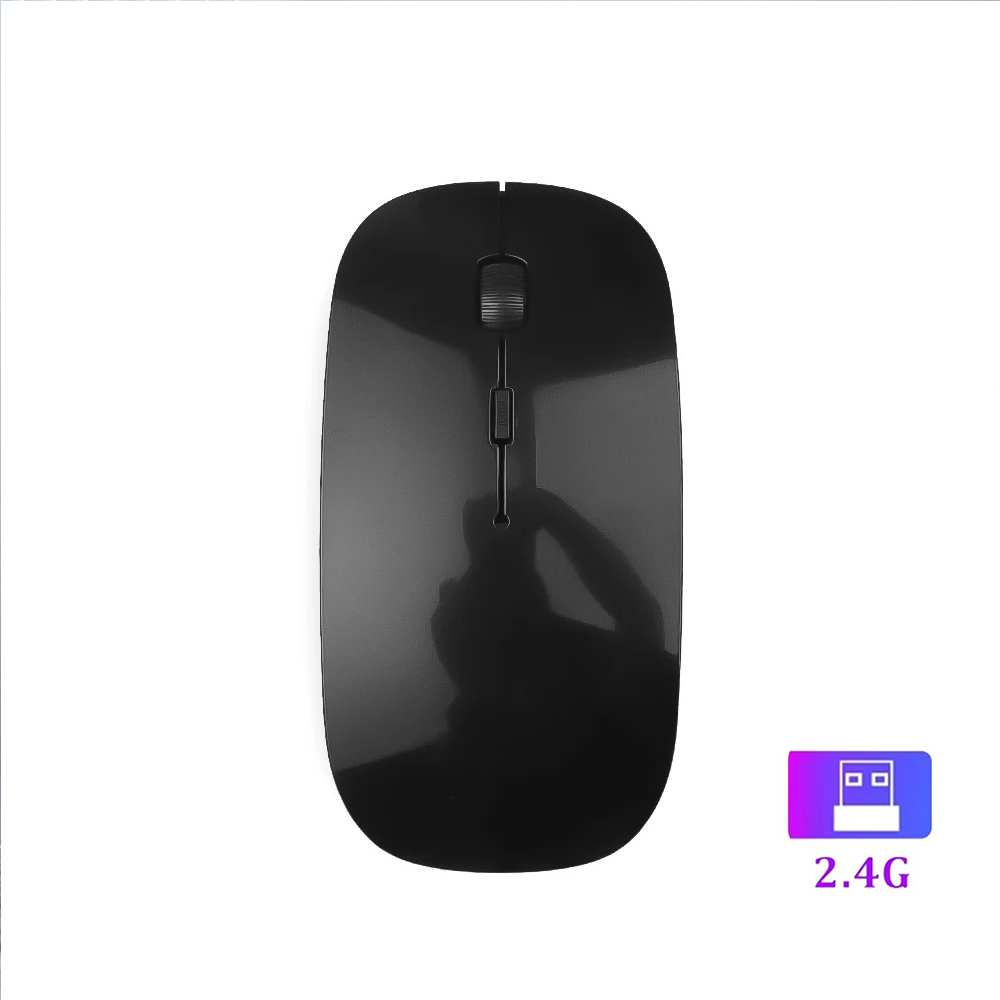 2.4G Wireless Mouse Gaming Mouse Ergonomic Mice 800-1200-1600 DPI Mouse Rechargeable Office Mice for PC Laptop Macbook Pro: Orange
