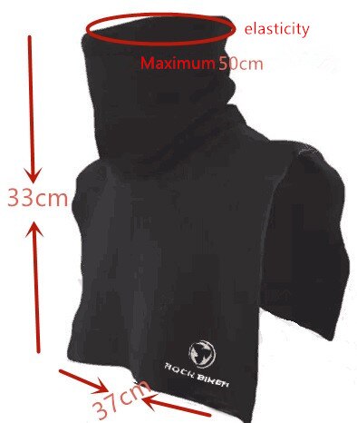 Motorsykkel hals skjerf maske utendørs sport hals skjerf vinter hals varmere motorsykkel sykkel syklist rytter nakke deksel fleece hette