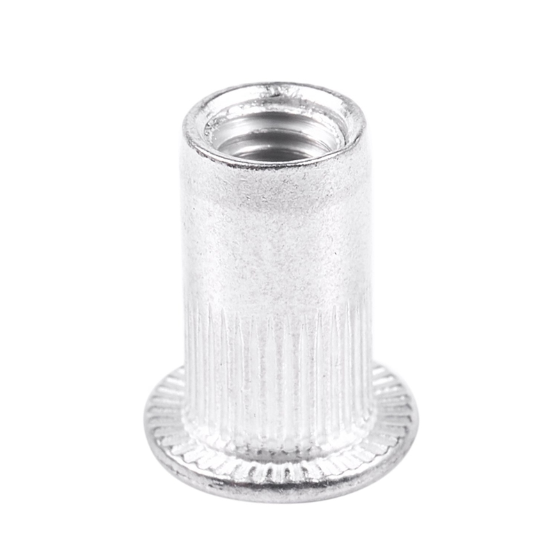 M5 Aluminium Threaded Rivnuts Flat Head Rivet Nuts... – Grandado