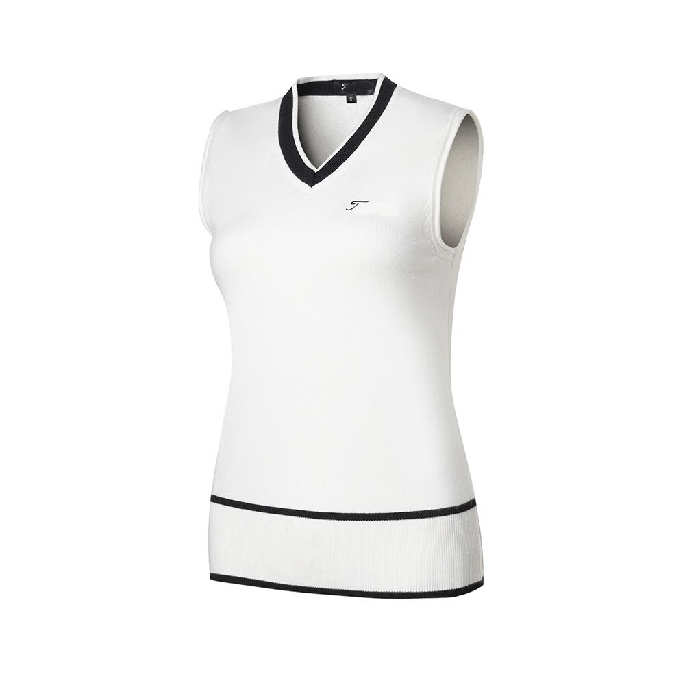 2020 nye golf tøj damer golf t-shirt kaninuld fritidssport golf sweater vest: Hvid / Xxl