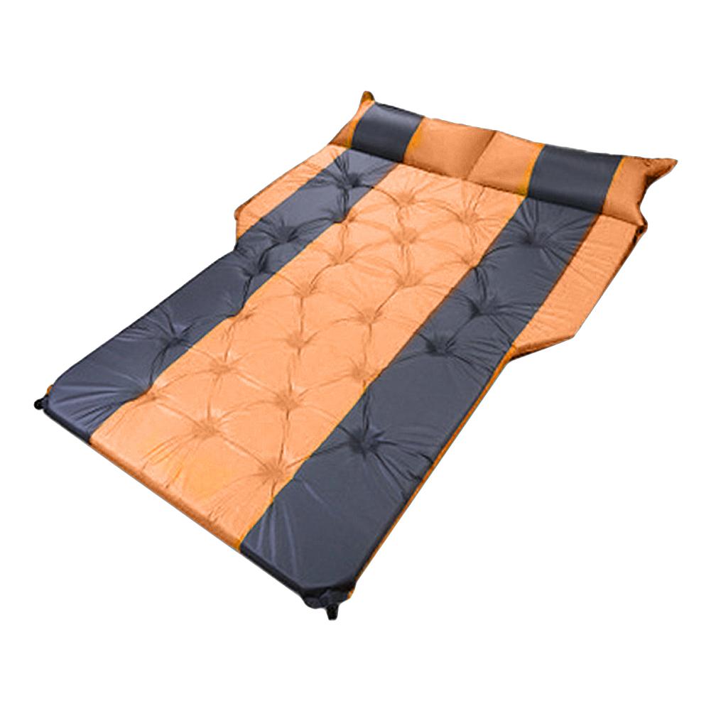 Colchón inflable todoterreno para coche, colchón para coche parte trasera, colchón de aire para viaje o acampada: Plata