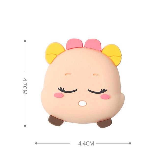 Tope de puerta con dibujos animados a la , Pomo de puerta, bloqueo de guardabarros de goma, almohadilla protectora contra choques, Protector de pared a prueba de golpes: H