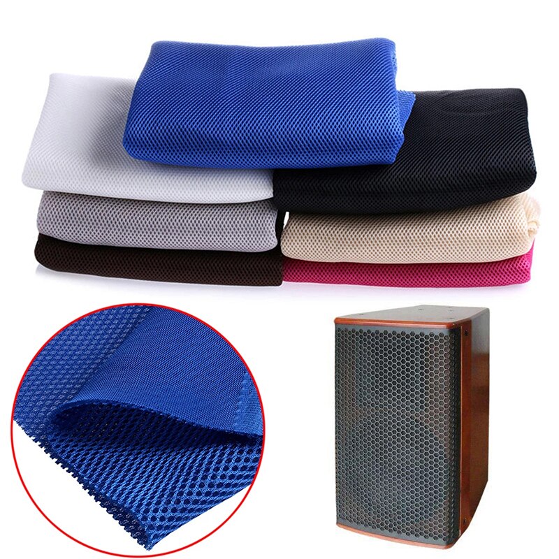 1Pc Speaker mesh grid Acoustic cloth dustproof cloth sound cloth speaker grille Cloth Dustproof Soundproof Cloth Net Cover