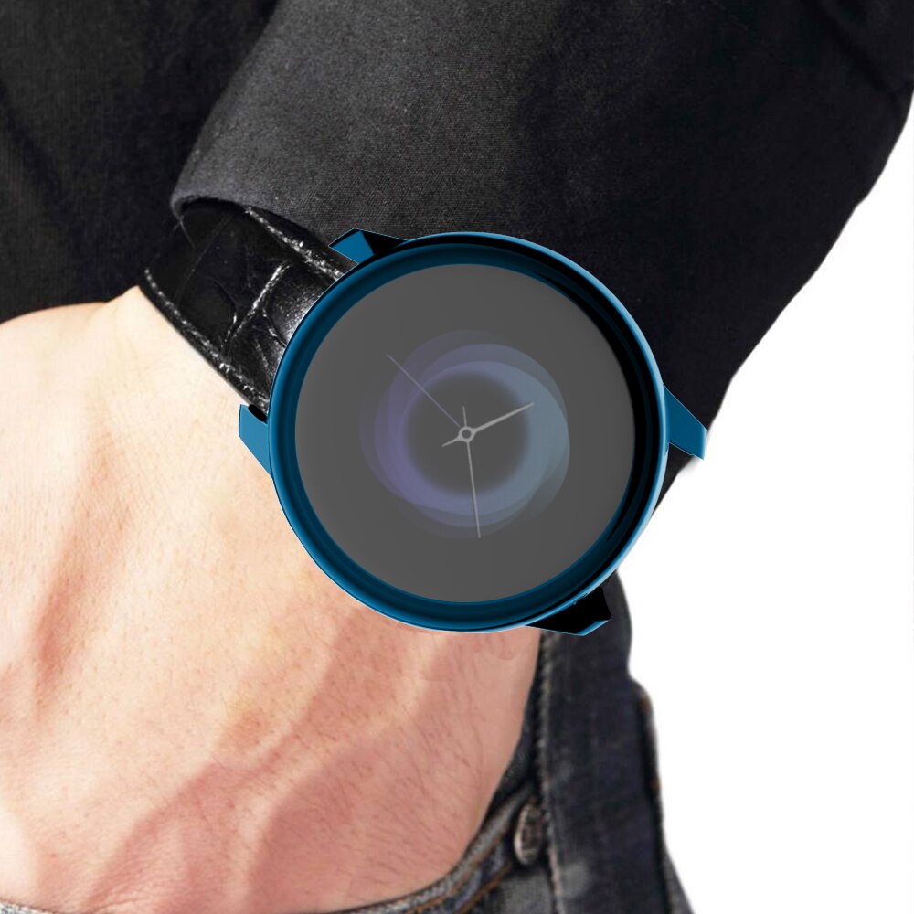 Voor galaxy watch active 2 hoesje samsung galaxy watch active 2 44mm 40mm bumper protector hd volledige dekking scherm beschermhoes