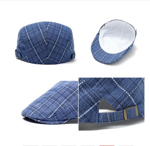 Homme Cabbie Ivy conduite casquettes plates gavroche Golf Plaid béret irlandais chapeaux gavroche casquette gavroche
