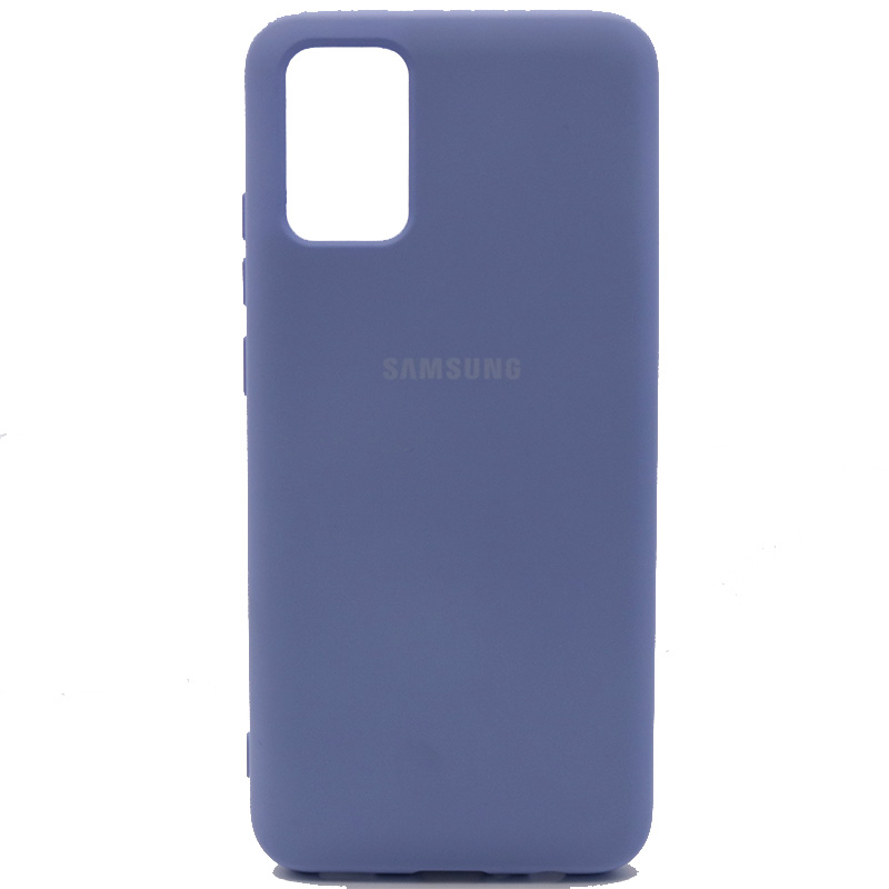 A02s etui Samsung Galaxy A02S SM-A025F A 02S jedwabisty silikonowy pokrowiec wysokiej jakości miękki w dotyku tył ochronny: Lilac
