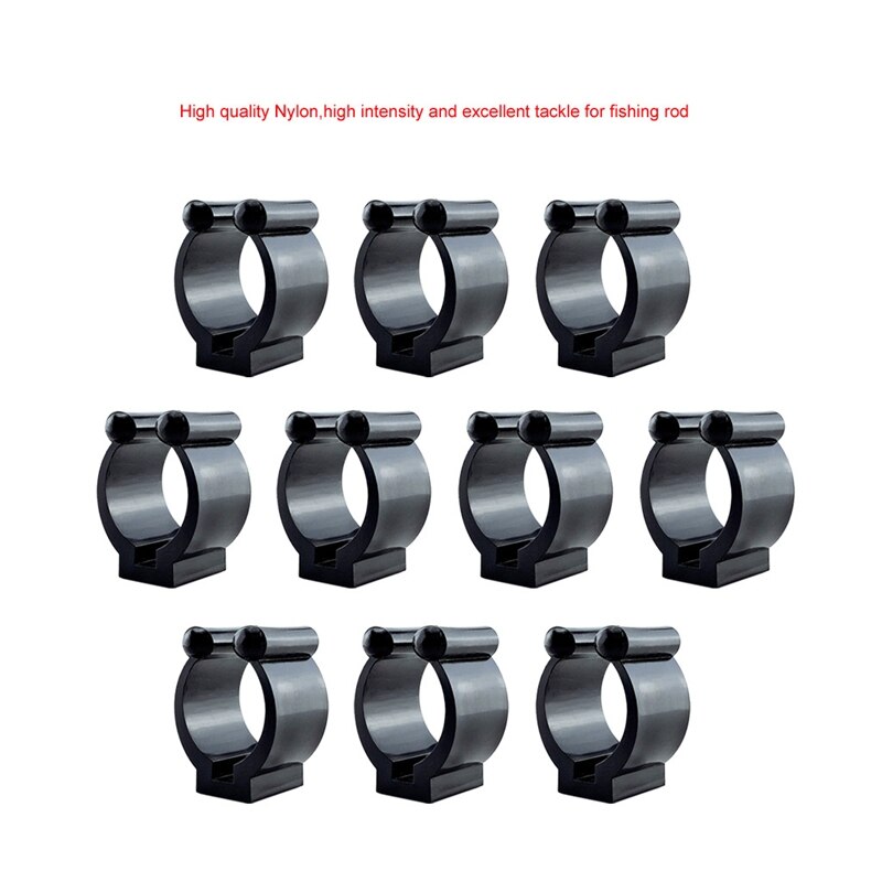 30Pcs Fishing Pole Rod Holder Clips Fishing Rod Storage Rack