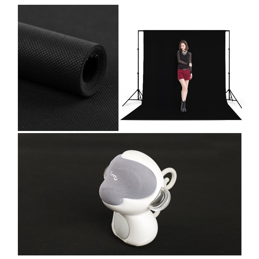 TENWISH-Fondo Chroma Key para estudio fotográfico, pantalla verde de 1,6x1m/2m/3m, telas no tejidas