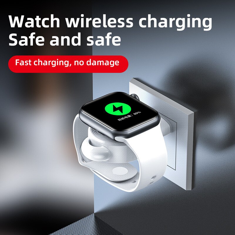 Chargeur pour Apple Watch Series 6 SE 5 4 3 2 1 chargeur USB sans fil Portable magnétique pour Apple Watch 44mm 40mm 38mm 42mm