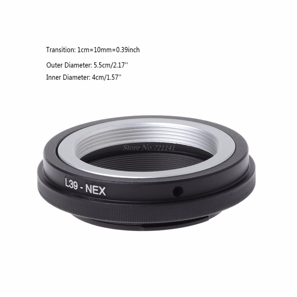L39-NEX Mount Adapter Ring Voor Leica L39 M39 Lens Voor Sony NEX 3/C3/5/5n /6/7 Electronics Voorraden